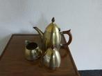 STIJLVOL art deco koffie/theeset houten handvat/knopje WMF??, Ophalen of Verzenden