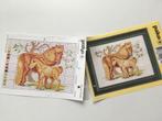 Borduurpatroon pony en veulen, Ophalen of Verzenden, Zo goed als nieuw, Handborduren, Patroon