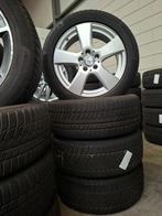 Complete winterset Mercedes-Benz C 200, Ophalen, Gebruikt, Banden en Velgen, 17 inch