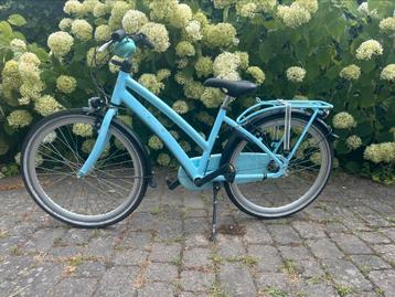 Lichtblauwe curve Alpina kinderfiets beschikbaar voor biedingen
