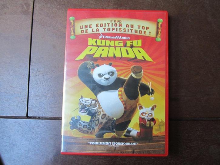 2 dvd kung fu panda, Cd's en Dvd's, Dvd's | Tekenfilms en Animatie, Zo goed als nieuw, Amerikaans, Alle leeftijden, Ophalen of Verzenden