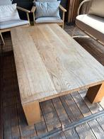 Eiken salontafel / tuintafel 140x80 cm ibiza stijl, boho eik, Tuin en Terras, Tuintafels, Ophalen, Gebruikt, Rechthoekig