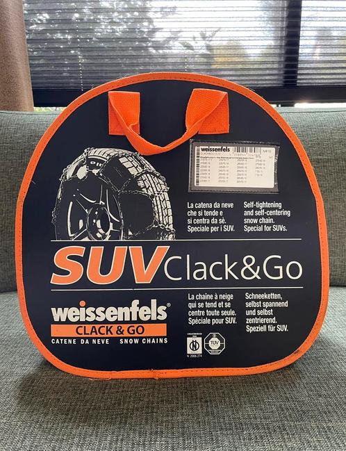Weissenfels Sneeuwkettingen Clack & Go SUV - RTS, Auto diversen, Sneeuwkettingen, Nieuw, Ophalen