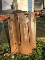 Monier zwarte dakpannen - over van klus, Gebruikt, Steen of Klei, Zwart, Ophalen of Verzenden