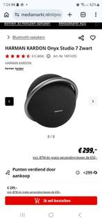 Harman Kardon Onyx Studio 7 Zwart - Bluetooth Speaker, Ophalen, Gebruikt, JBL, Overige typen