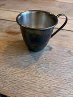 Verzilverd bekertje van Douwe Egberts, Overige materialen, Overige typen, Ophalen of Verzenden, Zo goed als nieuw