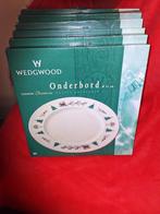 Wedgwood Windsor Christmas AH Kerst Taart Borden Onderborden, Huis en Inrichting, Keuken | Servies, Ophalen of Verzenden, Nieuw