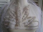 bruidssluier met strass nr JJ 1187, Kleding | Dames, Trouwkleding en Trouwaccessoires, Verzenden, Zo goed als nieuw, Accessoires