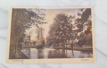 Ansichtkaart Purmerend, plantsoen 1928 beschikbaar voor biedingen