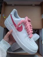 Nike Air Force 1 Low Roze Touw veters/Rope laces custom, Kleding | Heren, Wit, Nike, Nieuw, Ophalen of Verzenden