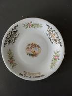 Ontbijtbordje ter ere van de eerste heilige communie, Antiek en Kunst, Antiek | Servies los, Ophalen of Verzenden