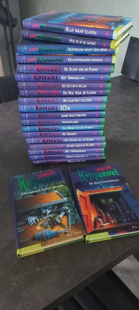 Kippenvel boeken - Grote collectie R.L. Stine jeugdboeken, Ophalen, Zo goed als nieuw, R.L. Stine