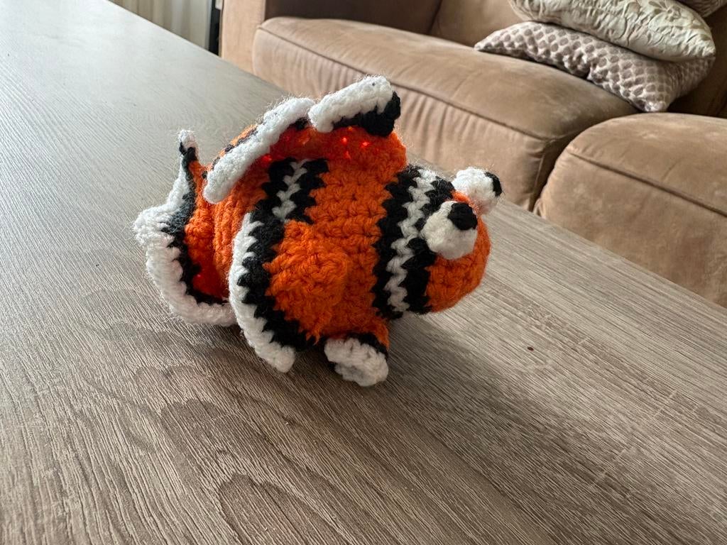 Gehaakte Clownvis, Ophalen, Nieuw, Haken, Wol of Garen