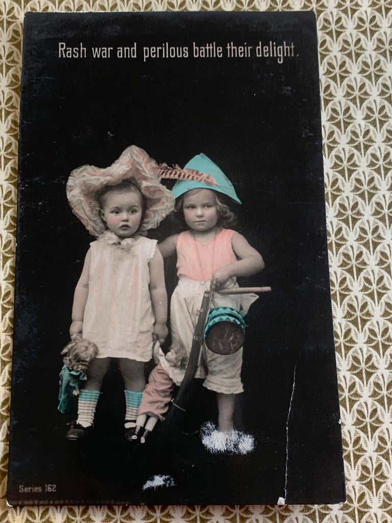 1912 Rash war and perilous battle their delight (NN), Ophalen of Verzenden, Voor 1920, Gelopen, Kinderen