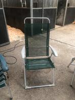 2 Campingstoelen - Lafuma en gestreept, Ophalen of Verzenden, Gebruikt, Campingstoel