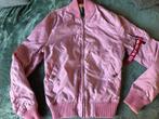 Alpha Industries Zomerjas Bomberjack Roze XS, Ophalen of Verzenden, Zo goed als nieuw, Roze, Maat 34 (XS) of kleiner