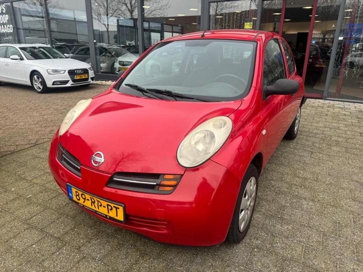 Nissan Micra 1.2 Visia NW. APK BJ 2005 ! (bj 2005), Auto's, Nissan, Bedrijf, Te koop, Micra, ABS, Airbags, Alarm, Boordcomputer