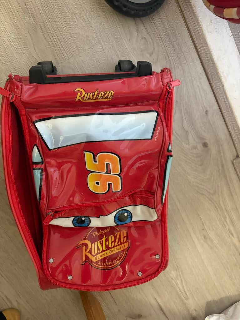 Kinder koffer van Cars, Ophalen, Gebruikt, 20 tot 30 cm, Minder dan 40 cm
