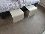 bedtafeltjes auping auronde, Gebruikt, 70 cm of minder, Wit, Tweepersoons