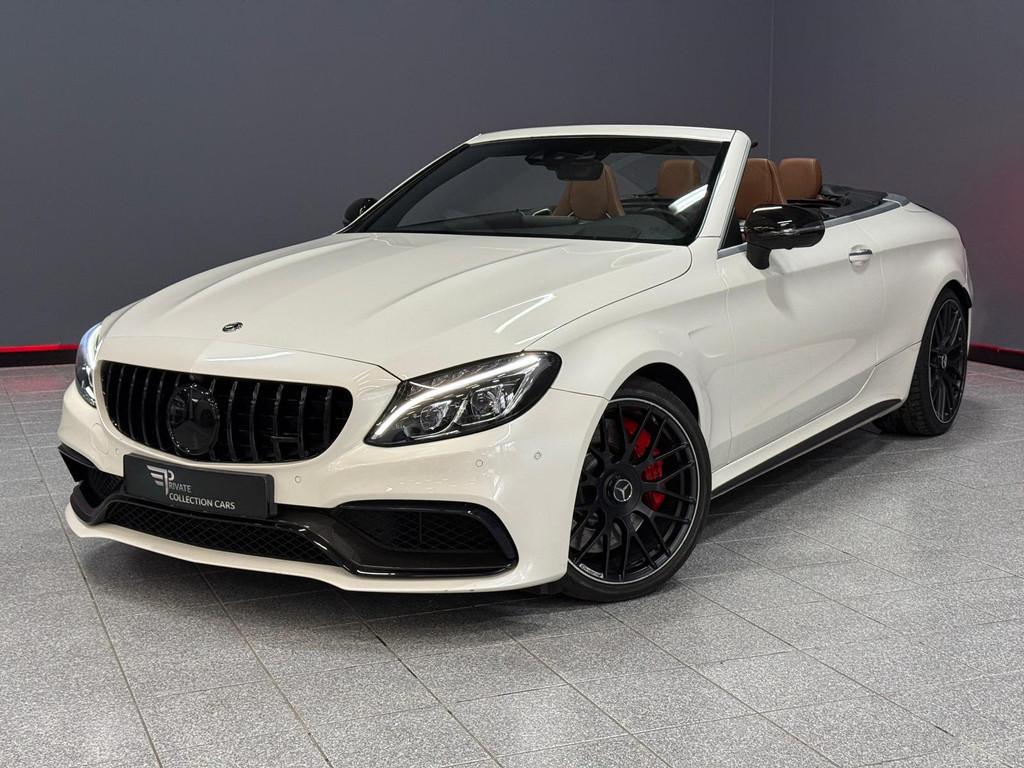 Mercedes-Benz C-Klasse Cabrio AMG 63 S Edition 1 Burmester|H, Auto's, Mercedes-Benz, Automaat, Achterwielaandrijving, Gebruikt