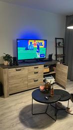 Dressoir met Lades en Deuren - Houtlook, Huis en Inrichting, Kasten | Dressoirs, Ophalen, Gebruikt, 150 tot 200 cm, Met lade(s)