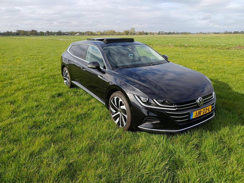 Volkswagen Arteon 1.4 Ehybrid 218pk 6-DSG 2022 Zwart, Auto's, Volkswagen, Arteon, Zwart, Leder, Te koop