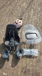 Bobike Mini One fietszitje + scherm en helm, Ophalen, Voorzitje, Bobike, 0 t/m 13 kg