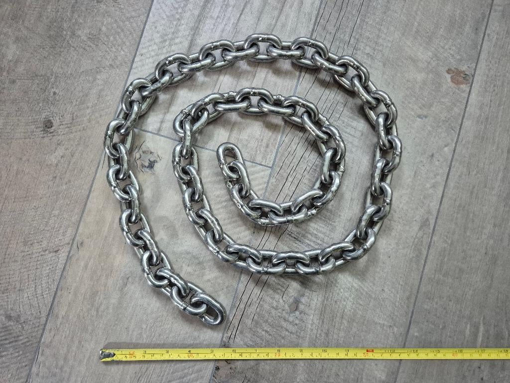 Rvs ketting lengte 1,60m nieuw, Doe-het-zelf en Verbouw, Metalen, Ophalen of Verzenden, Nieuw, Overige metalen