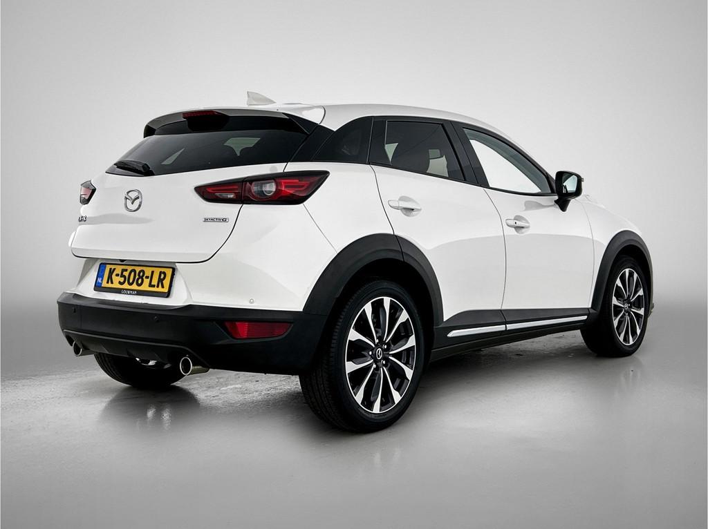 Mazda CX-3 2.0 SkyActiv-G 121 Luxury | Carplay | Camera | ., Auto's, Mazda, 4 cilinders, Wit, Handgeschakeld, 19 km/l