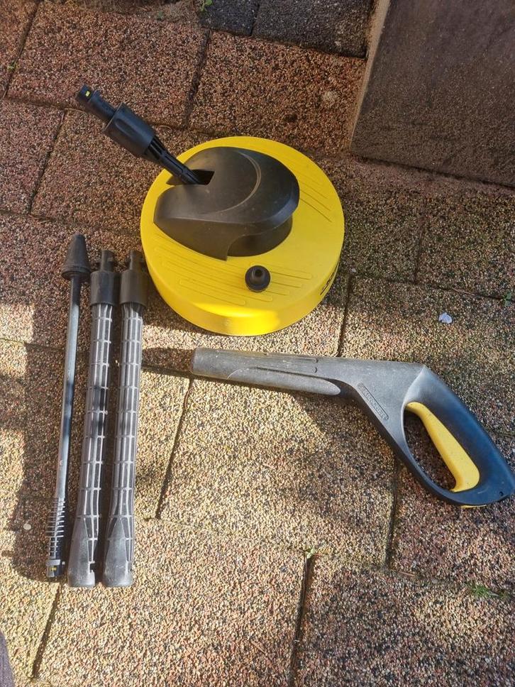 Karcher onderdelen: spuitpistool en verlengstukken, Tuin en Terras, Hogedrukreinigers, Gebruikt, Ophalen of Verzenden