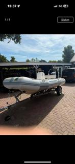 Zodiac Rib 440 met trailer - Compleet en vaarklaar!, Gebruikt, Ophalen of Verzenden, Zodiac, Benzine