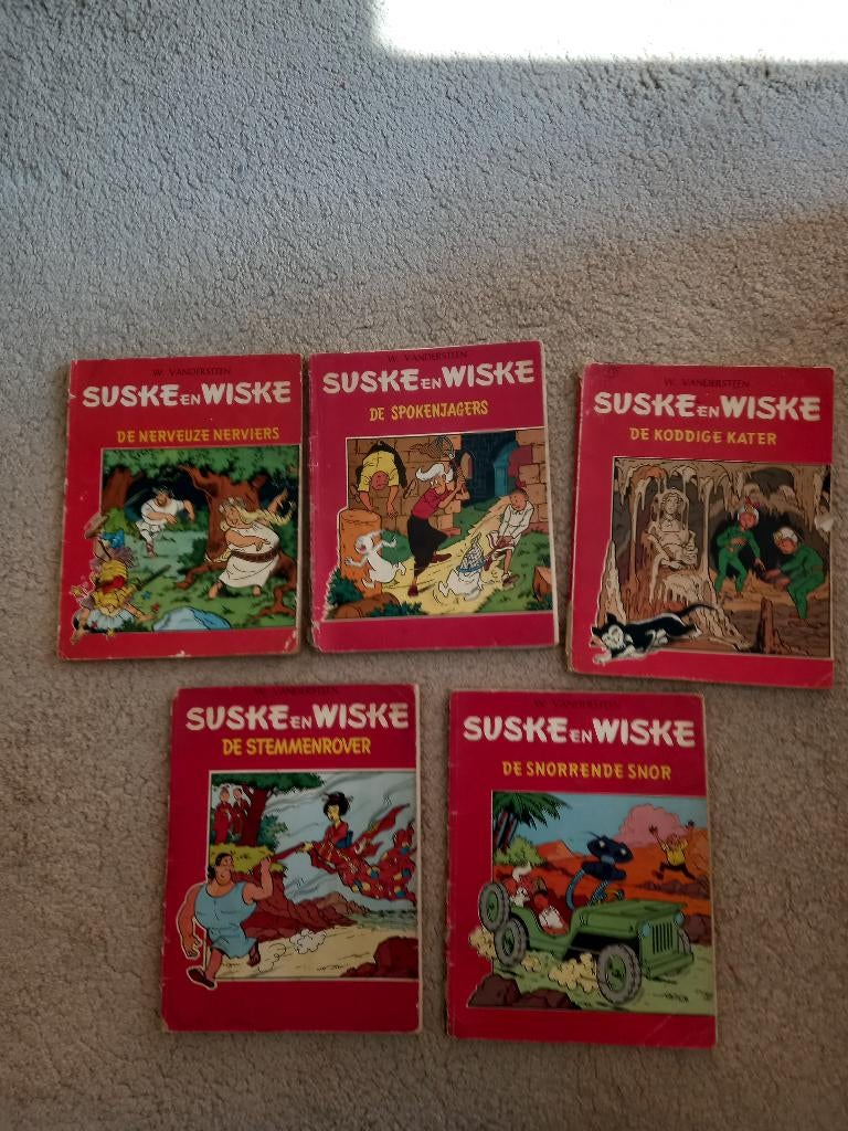 Suske en Wiske TG Twee kleuren Gelijkvormig 2, Boeken, Stripboeken, Gelezen, Willy Vandersteen, Ophalen of Verzenden, Meerdere stripboeken