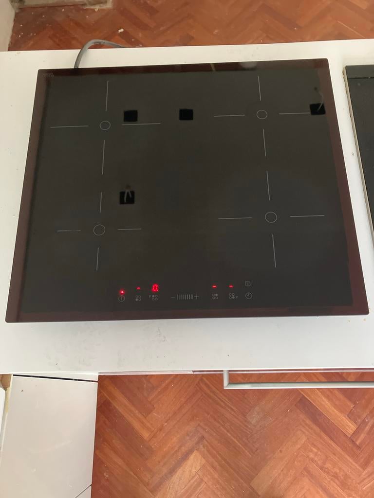 IKEA Inductiekookplaat PLEIAX HB I04 - Inbouw 56x50cm, Ophalen, Gebruikt, 4 kookzones, Inbouw