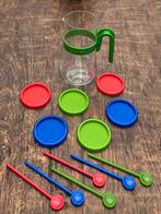 Retro limonadekan, onderzetters en cocktaillepels, Ophalen of Verzenden, Huis en Inrichting