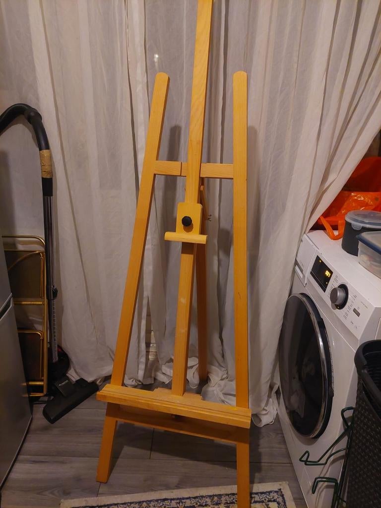 Houten schildersezel, Hobby en Vrije tijd, Schilderen, Ophalen