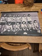 Vintage Oranje Elftal Poster - Jaren '70 Voetbal, Ophalen of Verzenden