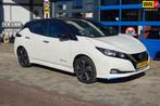 Nissan LEAF E+ N-Connecta 62 kWh soh 92%, Auto's, Nissan, Gebruikt, Zwart, Wit, Particulier