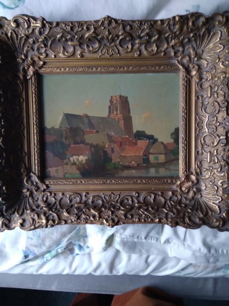 Top stadsgezicht, Antiek en Kunst, Ophalen of Verzenden