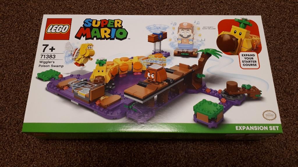 71383 Super mario wigglers giftige moeras MISB, Ophalen of Verzenden, Nieuw, Complete set, Lego