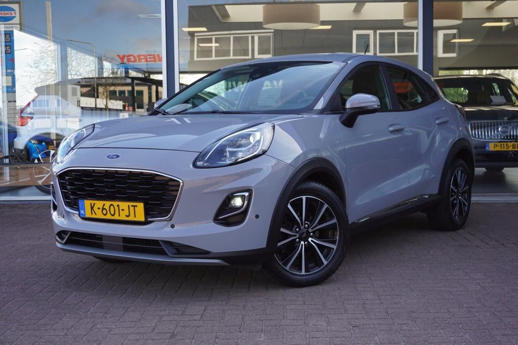 Ford Puma 1.0 EcoBoost Hybrid Titanium | Airco | Navigatie |, Auto's, Ford, 125 pk, Euro 6, Leder en Stof, 23 km/l