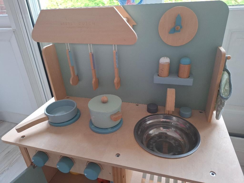 Little Dutch keukentje, Ophalen, Gebruikt, Hout, Speelkeuken