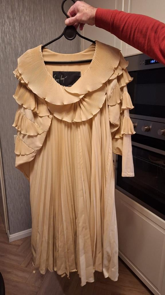 Fong leng mooie japon, Kleding | Dames, Maat 38/40 (M), Overige typen, Beige, Ophalen of Verzenden