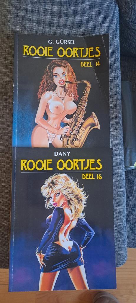 Rooie Oortjes Deel 14 ,16  – G. Gürsel – Erotische strip, Boeken, Stripboeken, Gelezen, Eén stripboek, Ophalen of Verzenden