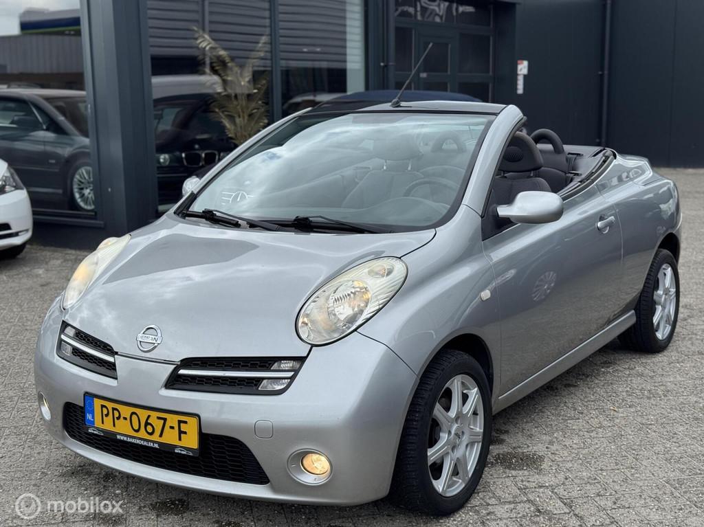 Nissan Micra 1.4 Tekna - Cabrio - NAP - Elektra Pakket -, Auto's, Voorwielaandrijving, 750 kg, 4 cilinders, Multifunctioneel stuurwiel