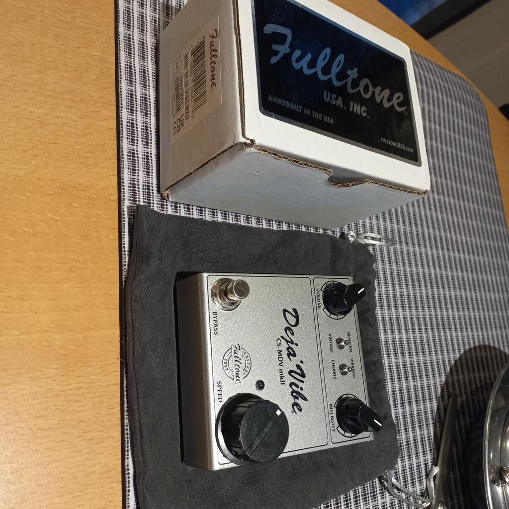 Fulltone MINI-DEJA Vibe MDVII custom shop, Ophalen of Verzenden, Gebruikt