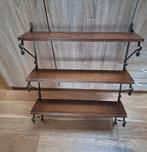 Smeedijzeren wandrek, boekenrek/ plank. Zie de foto's, Huis en Inrichting, Ophalen