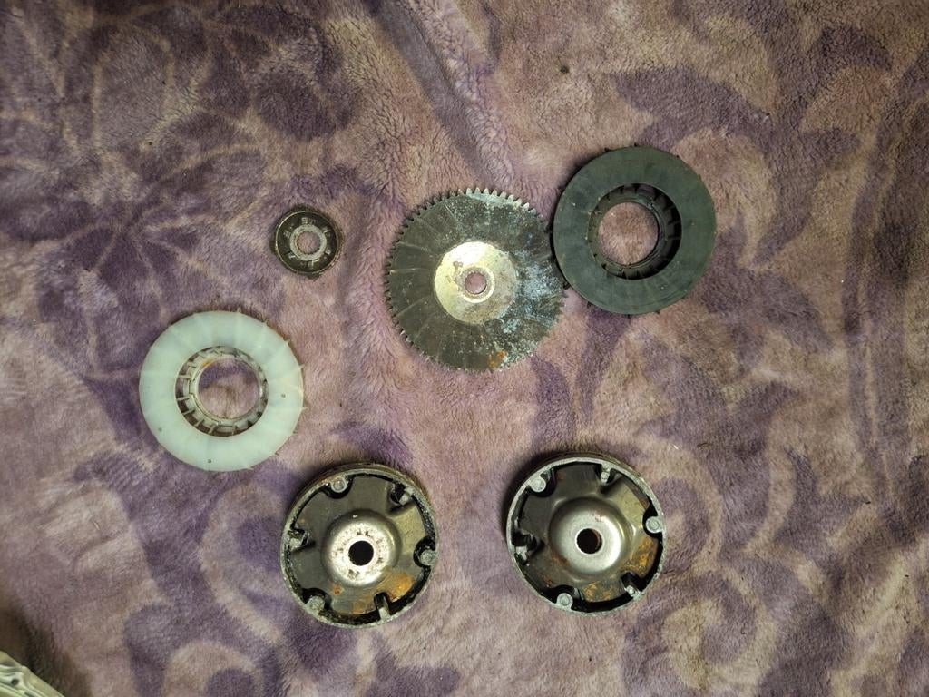 Originele vario en starterkrans vespa piaggio zip 4t, Ophalen