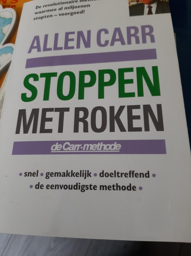 Allen Carr - Stoppen met roken, Ophalen of Verzenden, Zo goed als nieuw, Allen Carr