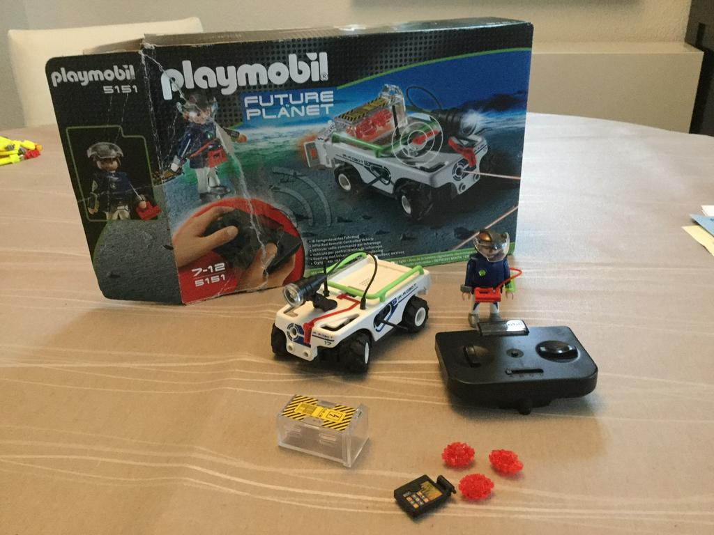 Playmobil E-ranger ko laserwagen 5151+ ovv, Ophalen of Verzenden, Zo goed als nieuw