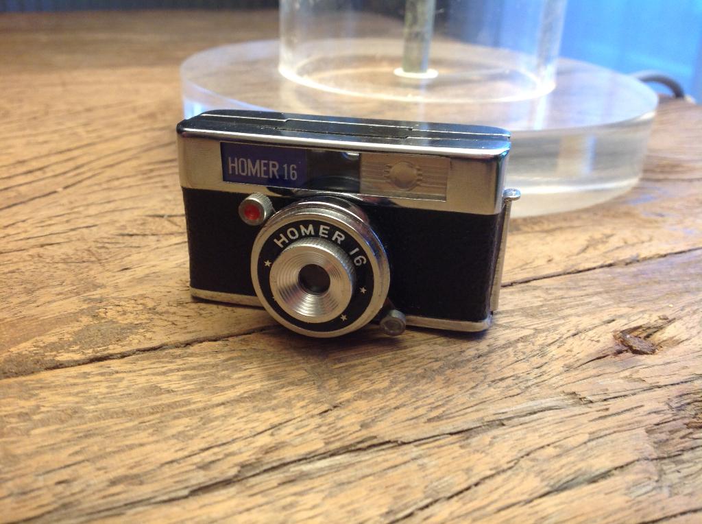 Homer 16 miniatuurcamera, Ophalen, Zo goed als nieuw, Compact, Overige Merken
